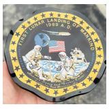 FIRST LUNAR LANDING OF MANKIND ASHTRAY - 1969 A.D.