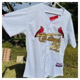 (4) MLB St. LOUIS CARDINALS BASEBALL JERSEYS - HOF