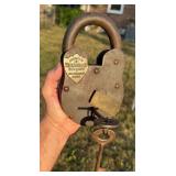 WELLS FARGO EXPRESS PADLOCK & KEY - SAN FRANCISCO