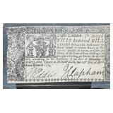 COLONIAL CURRENCY - APRIL 10, 1774 - MARYLAND - $8