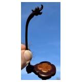 HAND CARVED MYTHICAL CREATURE SHOWCASE STAND