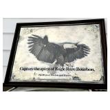 EAGLE RARE BOURBON WHISKEY ADVERTISING MIRROR