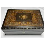 ORNATE VICTORIAN NAPOLEAN INLAID BOX WRITING DESK?
