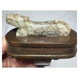 POSSIBLY a ZUNI FETISH CARVING - MOUNTAIN LION ???