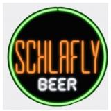 SCHLAFLY BEER NEON SIGN