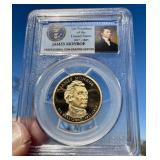 JAMES MONROE PRESIDENTIAL DOLLAR COIN 2008-S