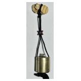 SIGNED CARVED NETSUKE & ORNATE AMULET - INRO