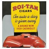 1939 CHEVROLET ROI-TAN CIGARS STORE DISPLAY - RARE