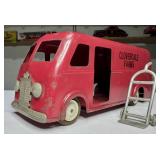 MARX CLOVERDALE FARMS MILK TRUCK - PRESSED STEEL