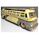 I Y METAL TOYS SIGHT-SEEING BUS JAPAN TIN FRICTION