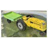 (2) HUBLEY TRACTORS (1) WAGON - circa 1950