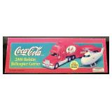 COCA-COLA 2000 HOLIDAY HELICOPTER CARRIER MIB