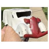 (2) WYANDOTTE PRESSED STEEL TOYS - AMBULANCE & CAR