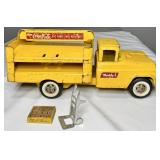 1960 COCA-COLA DELIVERY TRUCK - BUDDY L - FORD CAB