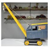 BUDDY L MECHANICAL CRANE - PRESSED STEEL CRAWLER