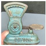 CAST IRON DAYTON CANDY STORE SCALE