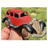 1934 HUBLEY TERRAPLANE SEDAN CAST IRON TOY
