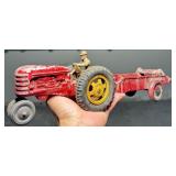 HUBLEY TRACTOR & DRIVER No. 473 + MANURE SPREADER