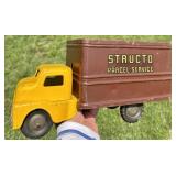 (2) STRUCTO PRESSED STEEL CARGO TRUCKS
