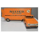 TONKA TOYS  ALLIED VAN LINES TRACTOR TRAILER STEEL