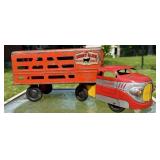 WYANDOTTE PRESSED STEEL LIVESTOCK TRUCK