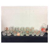 Large Lot of A&W Root Beer Glasses