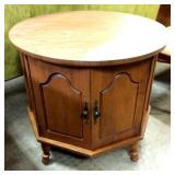 Octagon End Table