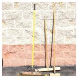 (3) Push & Deck Brooms