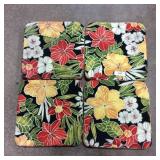 (4) Patio Furniture Seat Cushions