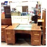 Art Deco Waterfall Vanity & Mirror