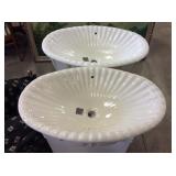 (2) Ceramic Sinks