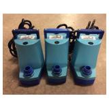 (3) Little Giant Utility Pumps
