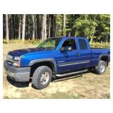 2004 Chevrolet Silverado 2500HD 4WD, 80,560k