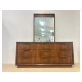 United Furniture Dresser and Mirror