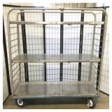 (3) Shelf Aluminum Cart