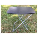 Small Black Folding Table