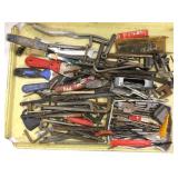 Tray  Lot, Allen Wrenches, Drill Bits, Tools
