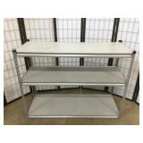 (2) Shelf Shelving Rack