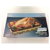 Country Accents, 2 Qt. Basket Utility Dish