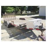 16" Car Hauler Trailer, 77" Width