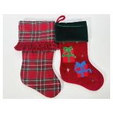 Plaid Stockings, Velvet Stockings