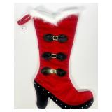 Velvet High Heel Stockings