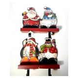 Wood Stocking Hangers