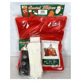 Santa Toy Bags, Jingle Bells, Santa Gloves