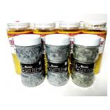 (8) Brilliant Gold Glitter, (3) Darico Silver Glit