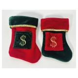 Money Sign Mini Stockings