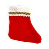 Red & White Felt Mini Stockings