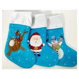 Blue Velvet Stockings