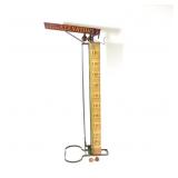 Tin Litho Sky Scraper Elevator Toy