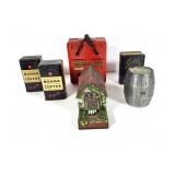 (6) Tin Banks, Bible, Uncle Sam